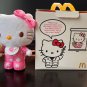 Hello Kitty Mcdonald's Lab Happy Meal Plush Toy With a Little Bear