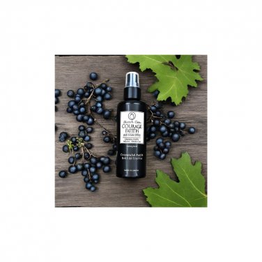 Natural, Handcrafted Black Oak & Currant Scented Men's Body Spray