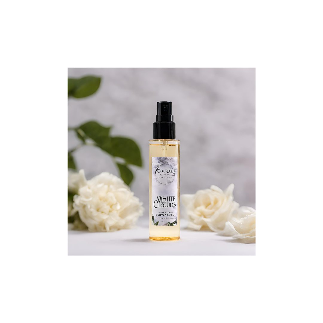 Natural, Handcrafted White Clouds Scented Women's Body Spray