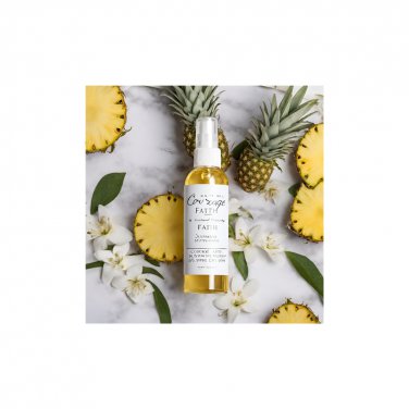 Natural, Handcrafted White Jasmine & Pineapple Scented Women's Body Spray