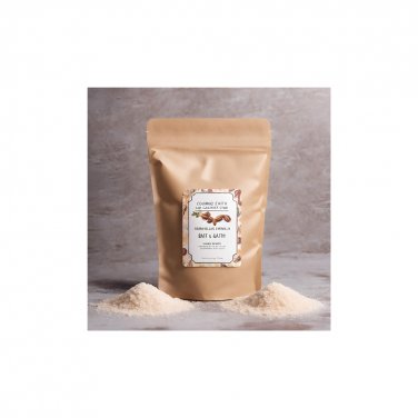 Natural, Handcrafted Warm Vanilla Ginger Women's Scented Bath Salts 4 Oz