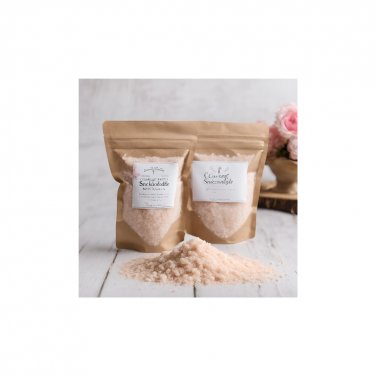 Natural, Handcrafted Snickerdoodle Scented Women's Bath Salts 4 Oz