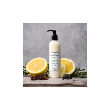 Natural, Non-GMO Citron & Wild Spice Scented Unisex Shea Butter Body Lotion
