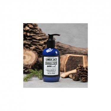 Natural, Non-GMO Lumberjack Scented Men's Shea Butter Body Lotion