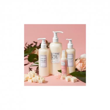 Natural, Vegan White Clouds Scented Women's Cocoa Butter Body Lotion