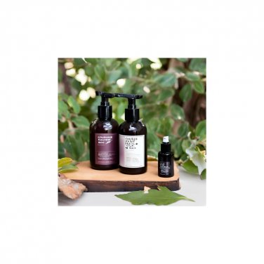 Natural, Alcohol Free Black Oak Currant Scented Men's Cocoa Butter & Shea Body Lotion
