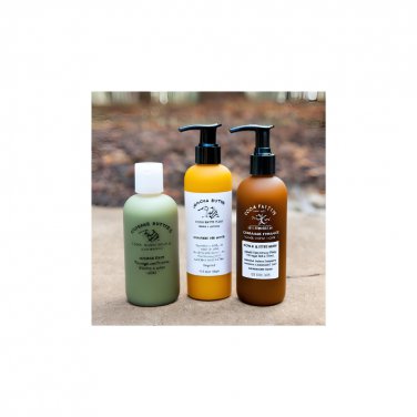 Natural, Alcohol Free Ozark Forest Scented Men's Cocoa Butter & Shea Body Lotion