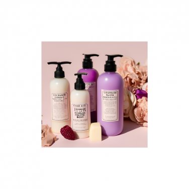 Natural, Alcohol Free Black Raspberry Vanilla Scented Women's Cocoa Butter & Shea Body Lotion