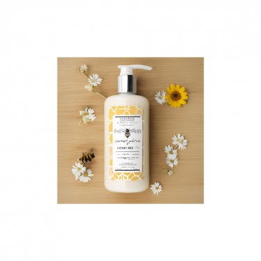Natural, Handcrafted Honey Bee Scented Women's Hemp Body Lotion
