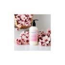 Natural, Handcrafted Japanese Cherry Blossom Scented Women's Hemp & Cocoa Butter Body Lotion