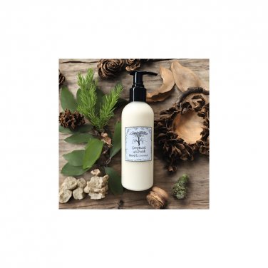 Natural, Handcrafted Ozark Forest Scented Men's Hemp & Cocoa Butter Body Lotion