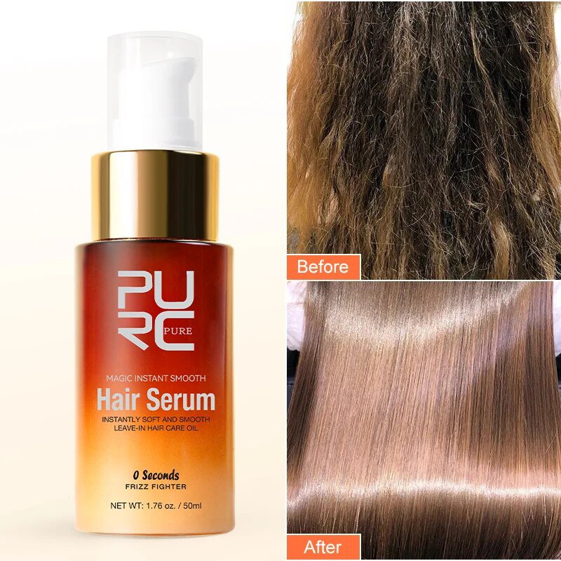PURC Magic Smoothing Hair Serum Deep Nourishment Hair Oil Repair Damaged Hair