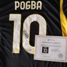 Paul Pogba Signed Autographed Juventus Jersey Shirt COA