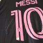 Lionel Messi Signed Autographed Inter Miami Black Jersey Shirt COA