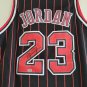 Michael Jordan Hand-Signed NBA Chicago Bulls Black Jersey COA