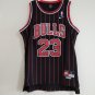 Michael Jordan Hand-Signed NBA Chicago Bulls Black Jersey COA
