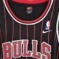 Michael Jordan Hand-Signed NBA Chicago Bulls Black Jersey COA