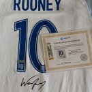 Wayne Rooney Signed Jersey - England Shirt - Autographed Soccer Jerseys - COA