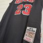 Michael Jordan Signed Autographed NBA Chicago Bulls Black Jersey COA