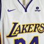 Kobe Bryant Signed Autographed Los Angeles Lakers White Jersey COA