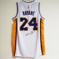 Kobe Bryant Signed Autographed Los Angeles Lakers White Jersey COA