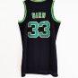 Lary Bird Signed Autographed NBA Boston Celtics Black Jersey COA