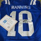 Peyton Manning NFL Indianapolis Colts Signed Autographed Jersey COA