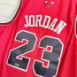 Michael Jordan Signed Framed NBA Chicago Bulls Nike Jersey Red COA