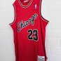 Michael Jordan Hand Signed Framed Mitchell & Ness Red Jersey COA