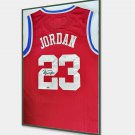Michael Jordan #23 All-Star Game Mitchell & Ness NBA Jersey Red COA