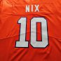 Bo Nix #10 Denver Broncos Throwback Jersey  5XL