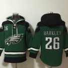 Philadelphia Eagles Saquon Barkley Nike Midnight Green Hoodie 2XL