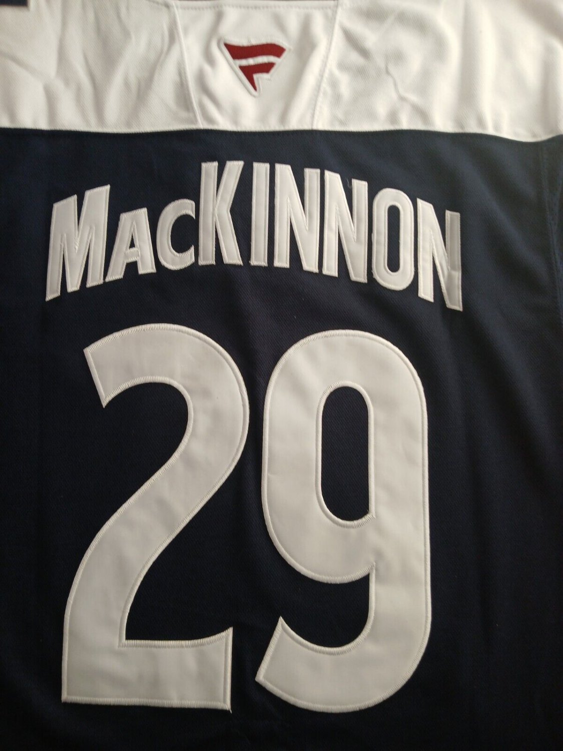 Nathan MacKinnon Fanatics Navy Jersey
