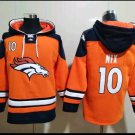 Bo Nix #10 Denver Broncos Fleece Hoodie XL
