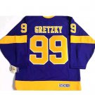 VINTAGE-SERIES-M WAYNE GRETZKY LA KINGS HOME CROWN  CCM  JERSEY NWT 2XL