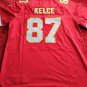 Travis Kelce High Quality Embroidered #87 Kansas City Chiefs Jersey L