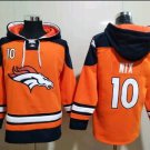 Bo Nix #10 Denver Broncos Fleece Hoodie L