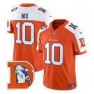 Bo Nix #10 Denver Broncos Jersey  Rare Orange 3XL