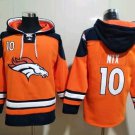 Bo Nix #10 Denver Broncos Fleece Hoodie 2XL