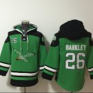 Saquon  Barkley #26 Eagles Kelly Green Hoodie XL All Stitched NWT