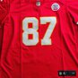 Travis Kelce High Quality Embroidered #87 Kansas City Chiefs Jersey XL
