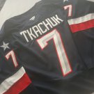Brady Tkachuk 7 USA Navy 2025 4 Nations Face-Off Jersey Stitched