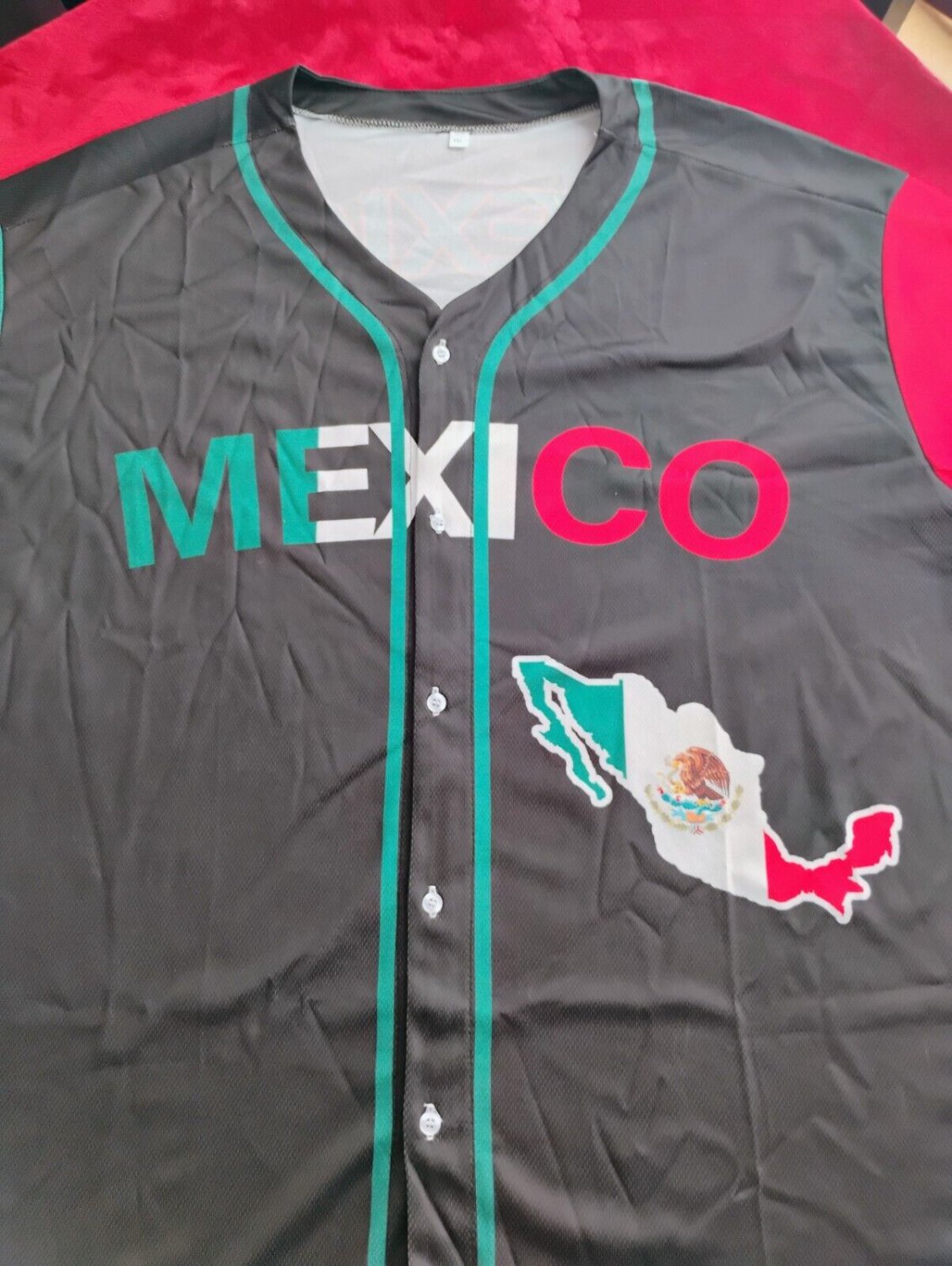 mexico baseball jersey S