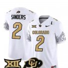 2024 Colorado Buffaloes Shedeur Sanders #2 White NCAA Game Jersey  XL NWT
