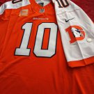 Bo Nix #10 Denver Broncos Jersey  Rare Orange 4XL & 5xl