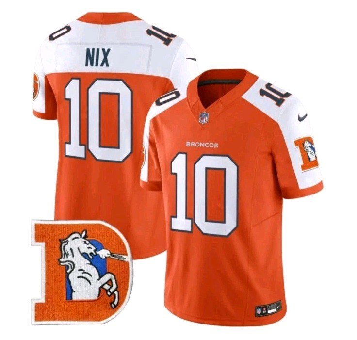 Nix Broncos 4xl Rare Jersey