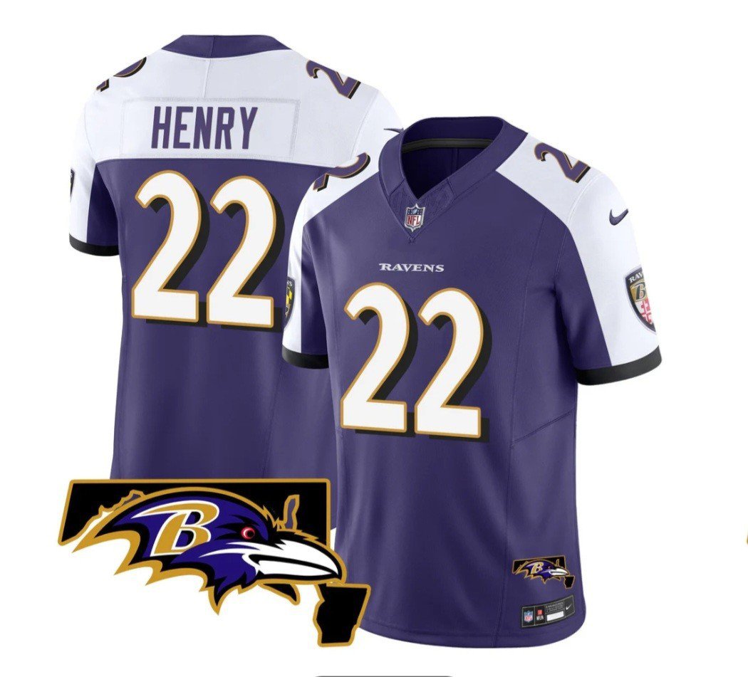 NWT Derek Henry Baltimore Ravens Rare LIMITED EDITION Jersey small