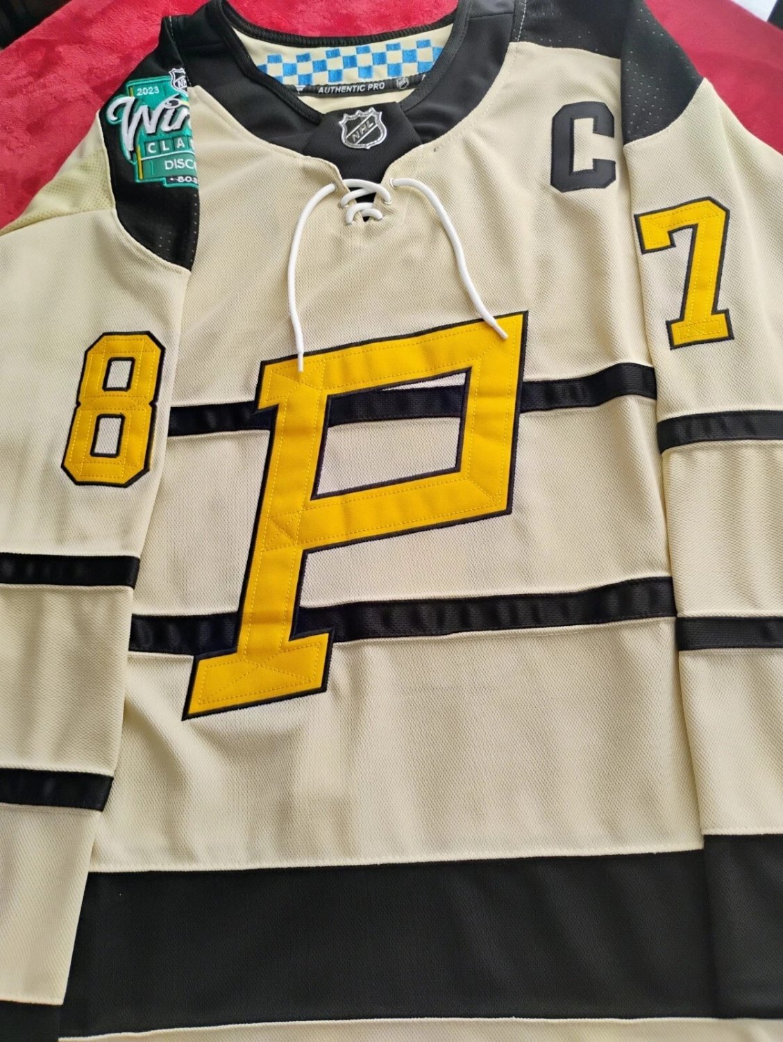 NWT Sidney Crosby #87 Pittsburgh Penguins Stadium Series Jersey