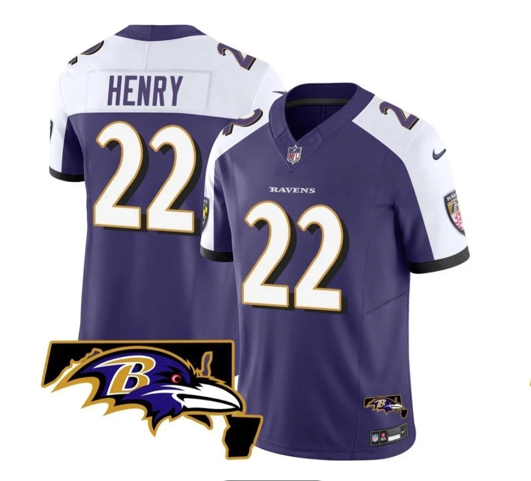 NWT Derek Henry Baltimore Ravens Rare LIMITED EDITION Jersey