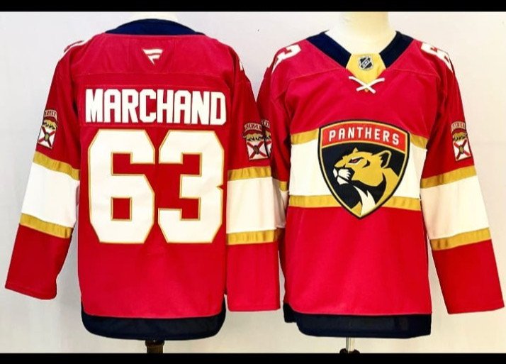 Brad Marchand Florida Panthers Fanatics Home Breakaway Jersey - Red